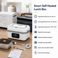 Portable Insulated Heated Lunch Box