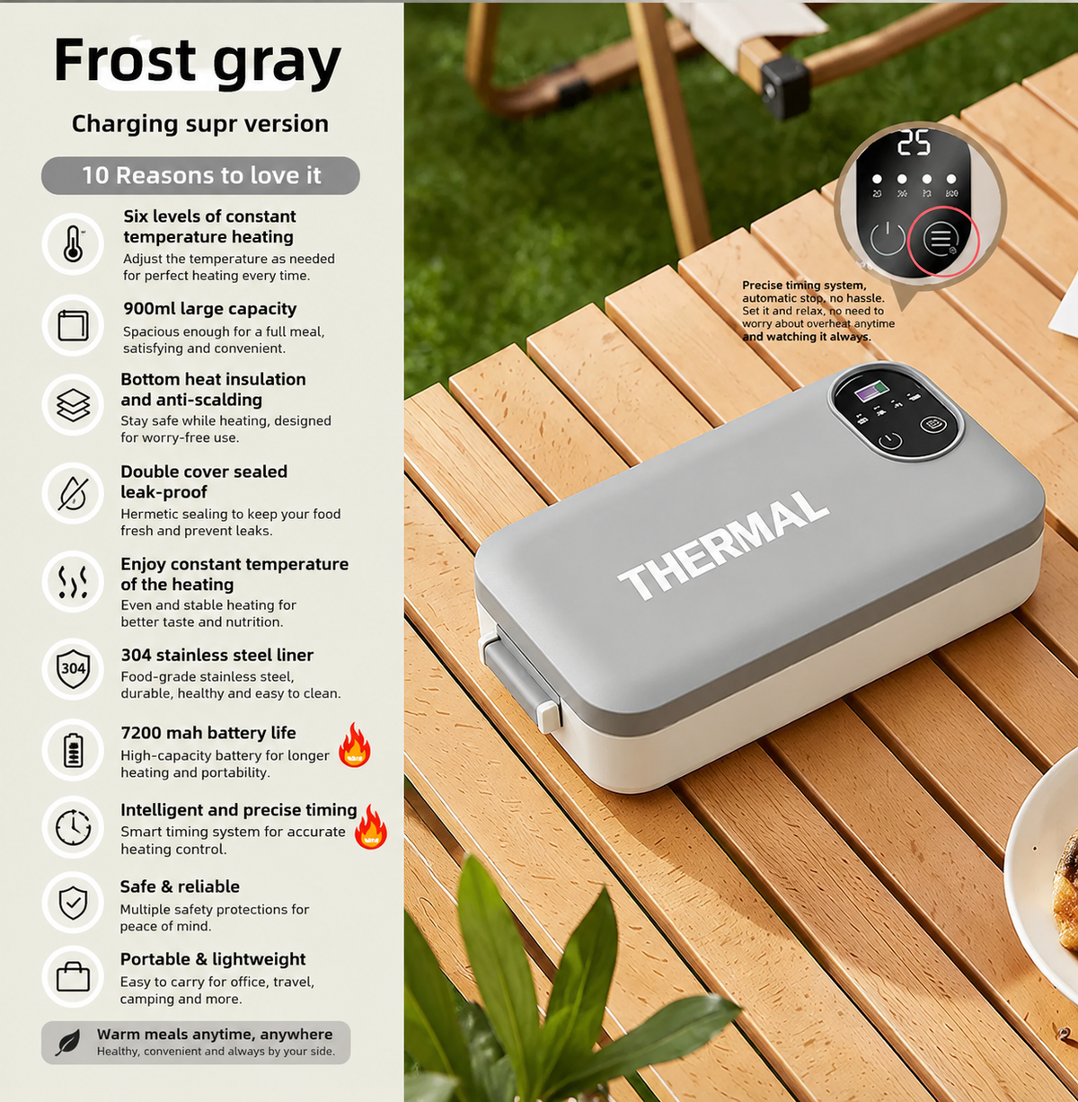 Smart Heated Lunch Box